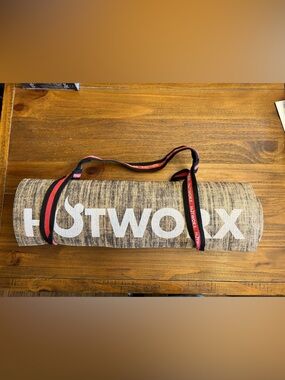 HOTWORX Brown Yoga/Exercise Mat with Carry Strap
